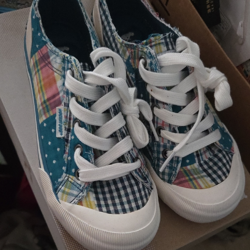 Colorful Adult Rocket Dog Sneakers